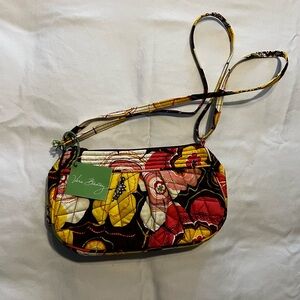 Vera Bradley Crossbody Bag - Red and Yellow Floral